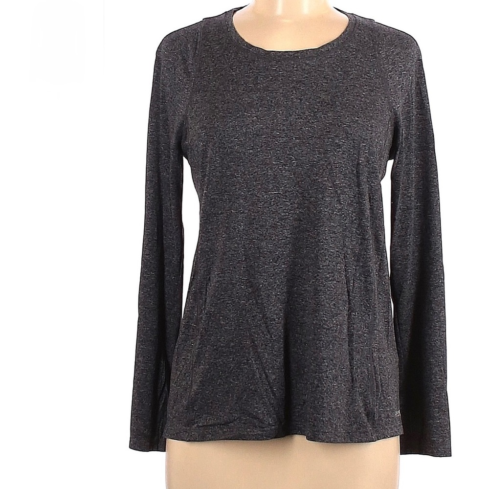 Calvin Klein Performance Quick Dry Long Sleeve Top Size L Grey
